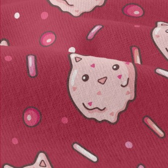 Strawberry Cat Ice Cream Modern Jersey