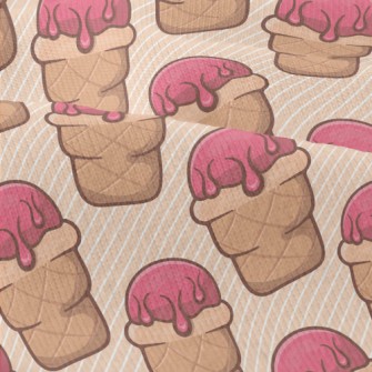 Pink Ice Cream Cone Modern Jersey