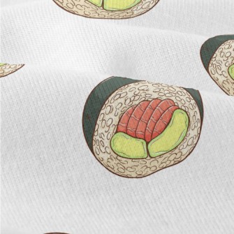 Avocado Salmon Sushi Roll Modern Jersey