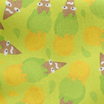 Panic Ice Cream Cone Jersey Backed Fleece