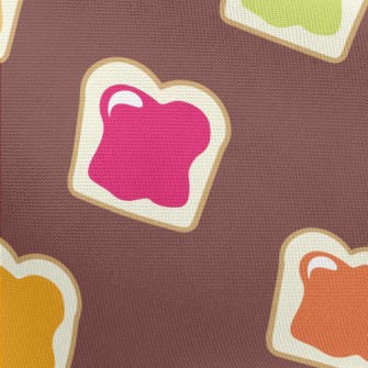 Colorful Jam Toast Pongee