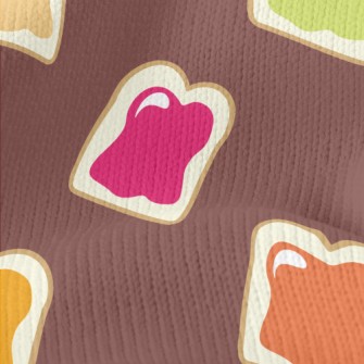 Colorful Jam Toast Stretch Jersey