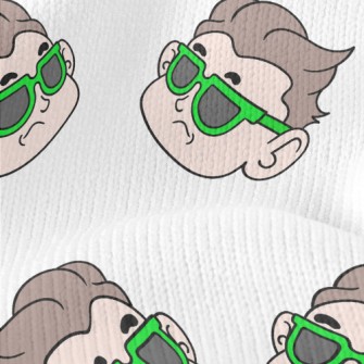 Cool Boy With Sunglasses Stretch Jersey