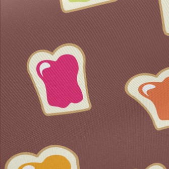 Colorful Jam Toast Midweight Cotton Poplin