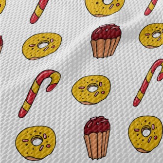 Muffins &amp; Candies Birdseye Piqué