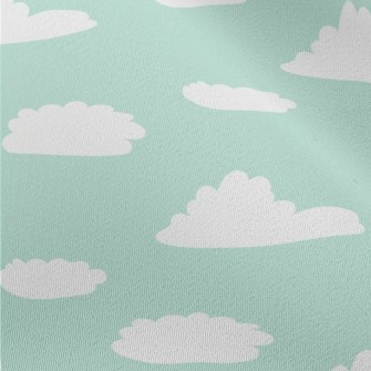 Hand Drawn Cute Sky Chiffon