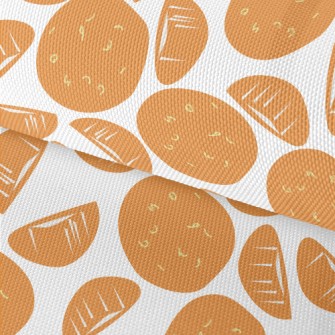 Abstract Orange Graffiti Waterproof Oxford