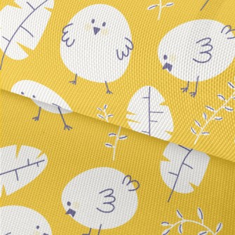 Spring Cute Chicks Waterproof Oxford