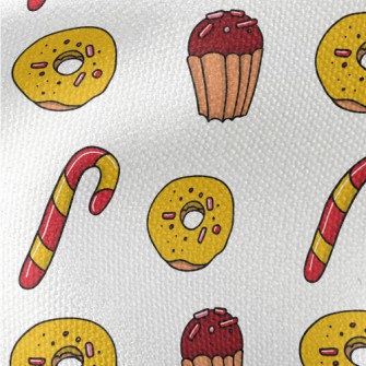 Muffins &amp; Candies Waterproof Canvas