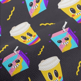 Colorful Drinks And Coffee Performance Linen