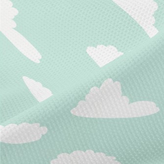Hand Drawn Cute Sky Piqué
