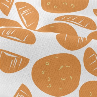 Abstract Orange Graffiti Modern Jersey