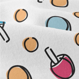 Colorful Table Tennis Rackets Modern Jersey