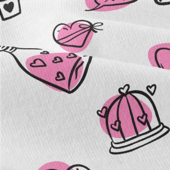 Valentine&#39;s Day Hand Drawn Modern Jersey