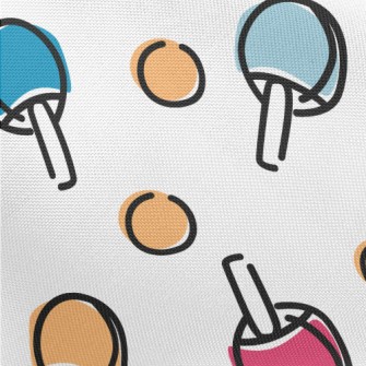 Colorful Table Tennis Rackets Pongee