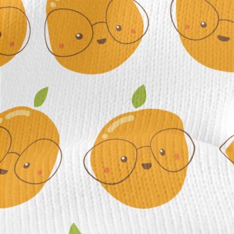 Smart Glasses Orange Stretch Jersey