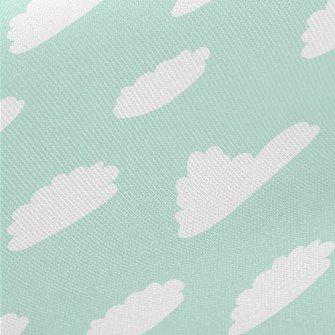 Hand Drawn Cute Sky Midweight Cotton Poplin