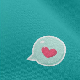 Love Bubbles And Takeaway Cup Chiffon