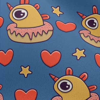 Cute Monster Donut Chiffon