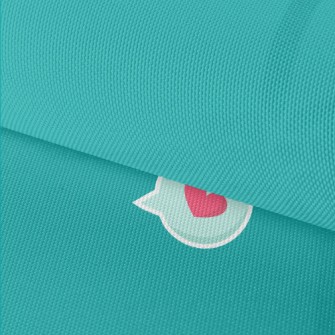 Love Bubbles And Takeaway Cup Waterproof Oxford