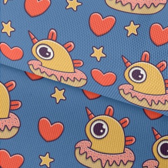 Cute Monster Donut Waterproof Oxford