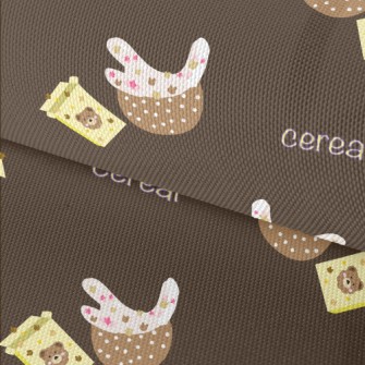 Breakfast Cereals Waterproof Oxford