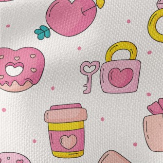 Romantic And Lovely Valentine& Waterproof Canvas
