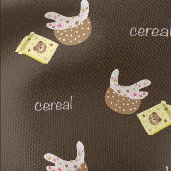 Breakfast Cereals Waterproof Canvas