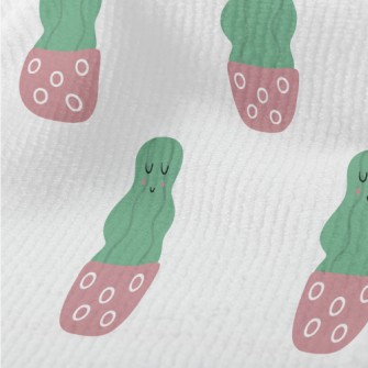 Calm Smiling Cactus Terry