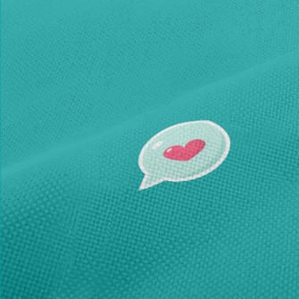 Love Bubbles And Takeaway Cup Performance Linen