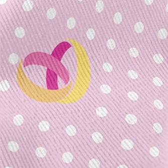 Cartoon Double Gold Ring Standard Corduroy