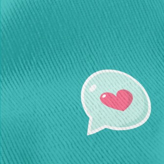 Love Bubbles And Takeaway Cup Standard Corduroy