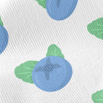 Fresh Hand Drawn Blueberries Standard Corduroy