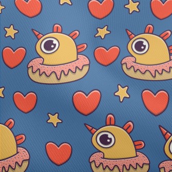 Cute Monster Donut Dobby