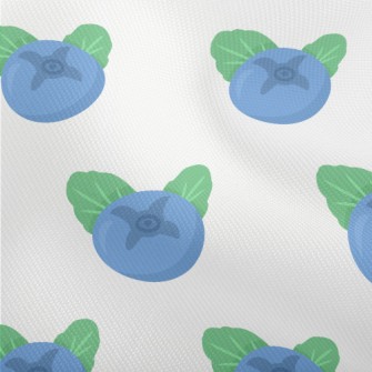 Fresh Hand Drawn Blueberries Dobby