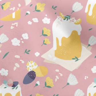 Easter Pound Cake Micro Fleece