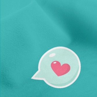 Love Bubbles And Takeaway Cup Micro Fleece