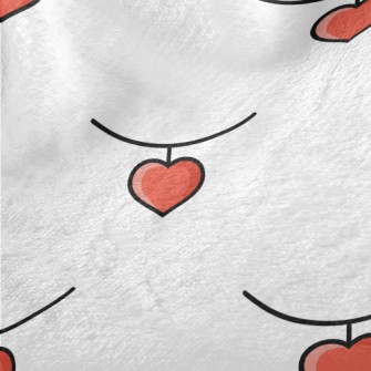 Cartoon Heart Necklace Minky