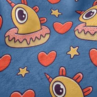 Cute Monster Donut Minky