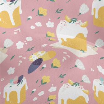 Easter Pound Cake Lightweight Performance Linen