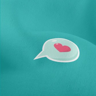 Love Bubbles And Takeaway Cup Lightweight Performance Linen