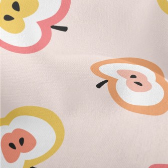 Colorful Apples Lightweight Performance Linen