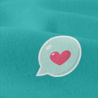 Love Bubbles And Takeaway Cup Modern Jersey