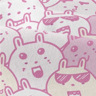 Funny Cartoon Rabbit Modern Jersey
