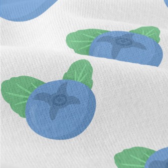Fresh Hand Drawn Blueberries Modern Jersey