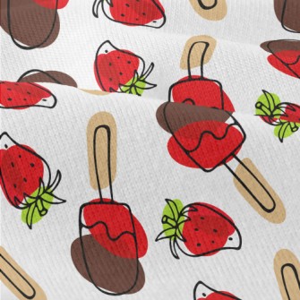 Strawberry Chocolate Popsicles Modern Jersey