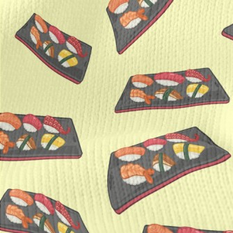 Japanese Sushi Platter Stretch Jersey
