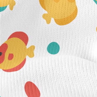 Cartoon Colorful Tropical Fish Stretch Jersey