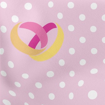 Cartoon Double Gold Ring Lightweight Cotton Poplin