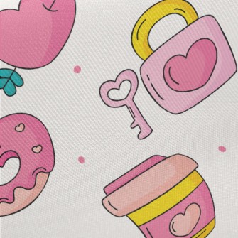 Romantic And Lovely Valentine& Midweight Cotton Poplin